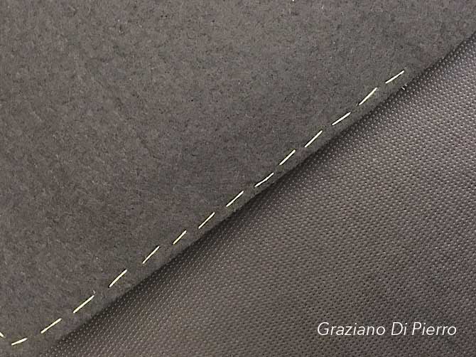 dettaglio cucitura dettaglio della cucitura sulla copertina