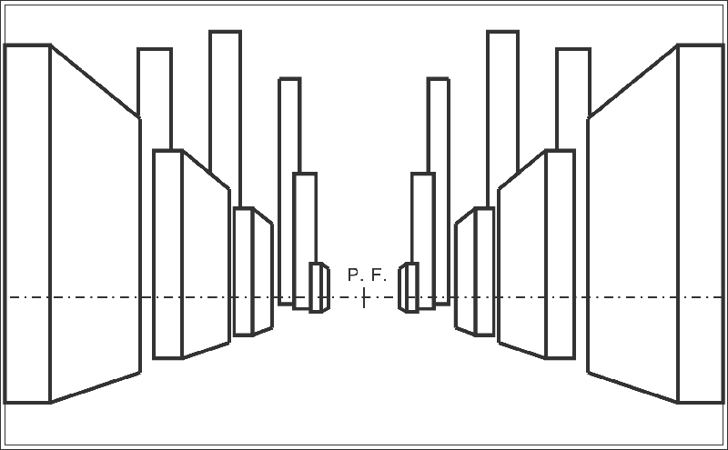 prospettiva centrale