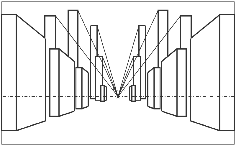 prospettiva centrale