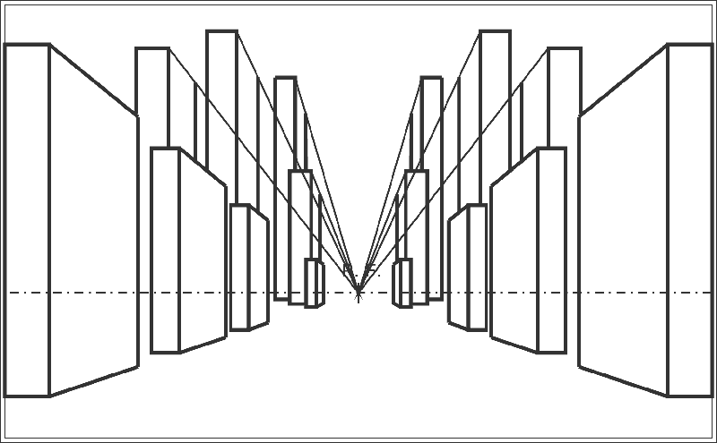 prospettiva centrale