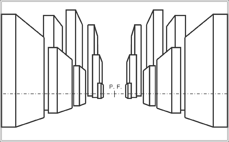 prospettiva centrale