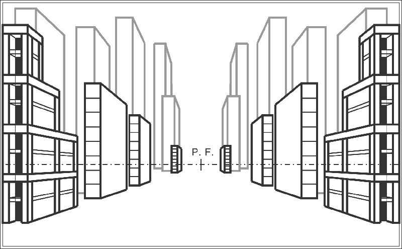 prospettiva centrale