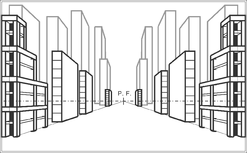 prospettiva centrale