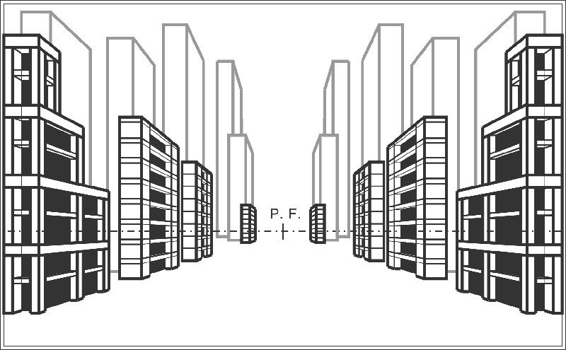 prospettiva centrale