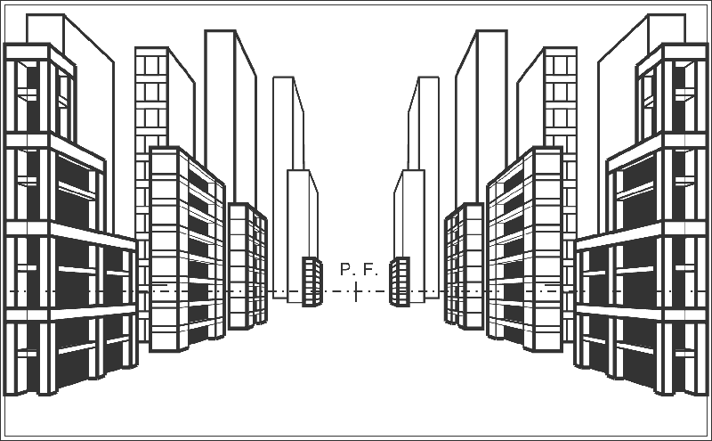 prospettiva centrale