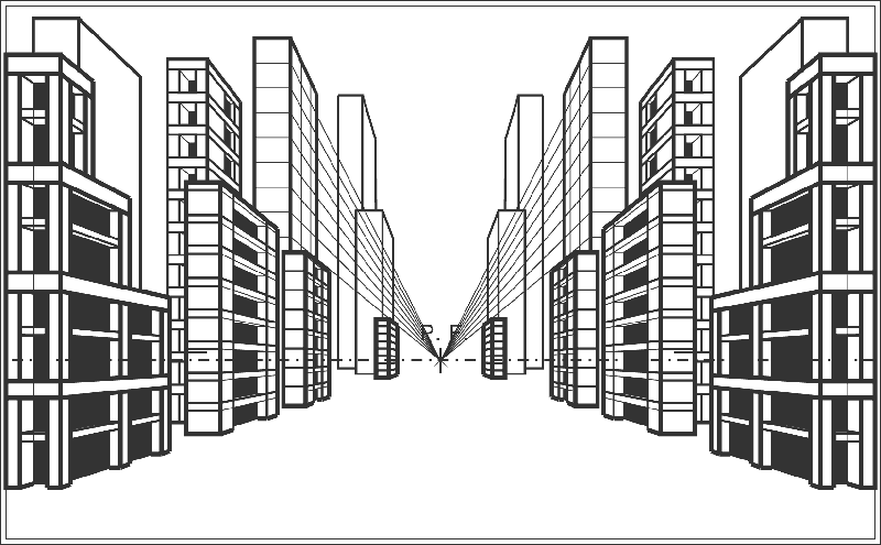 prospettiva centrale