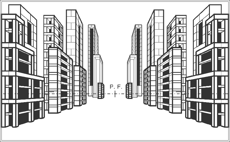 prospettiva centrale